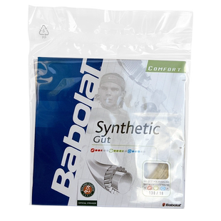 法网品牌百保力Babolat Synthetic Gut 网球线舒适型仿肠网球拍线