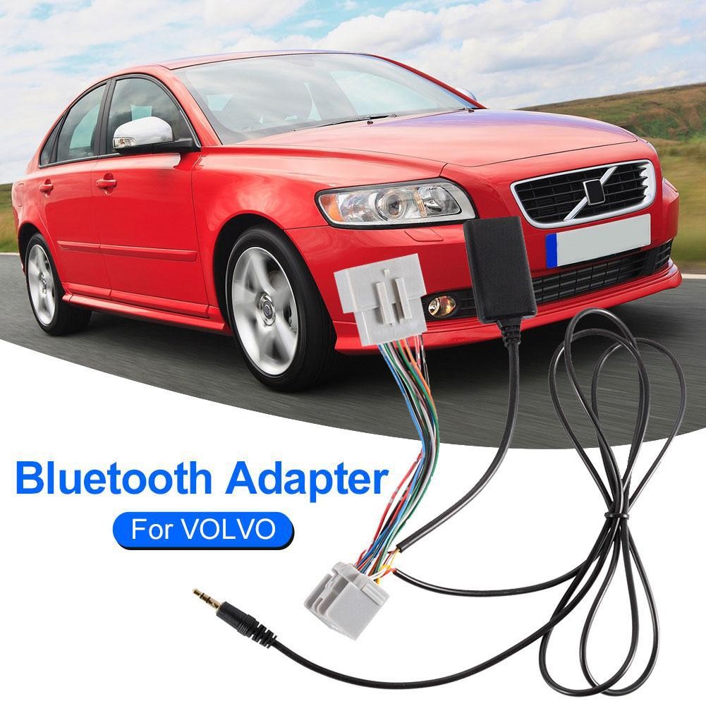 适用沃尔沃VOLVO C S V CX系列30 -70AUX线+蓝牙音频接收器适配器