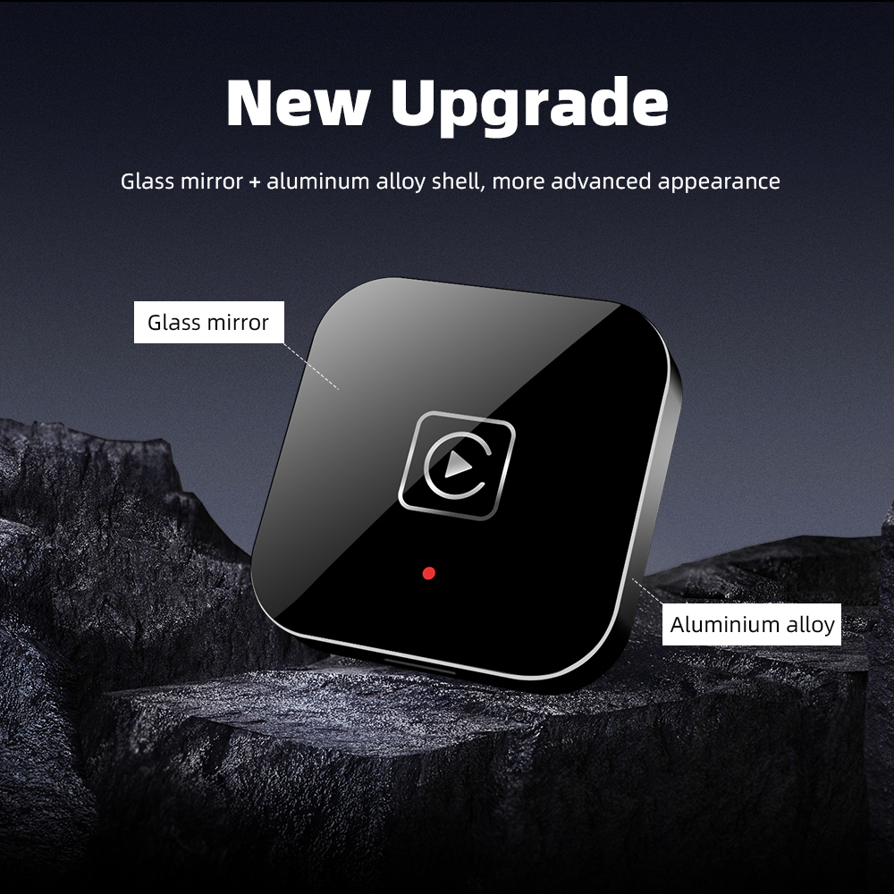 双WIFI安卓盒子Car Aibox转换器Android Auto无线carplay铝合金