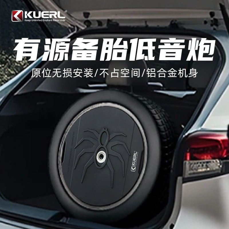 厂家批发12寸车载音响改装有源大功率12V汽车音响备胎低音炮