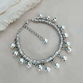 铃铛脚链女学生时尚 铃铛手链女大声音民族风跳舞道具脚环复古饰品