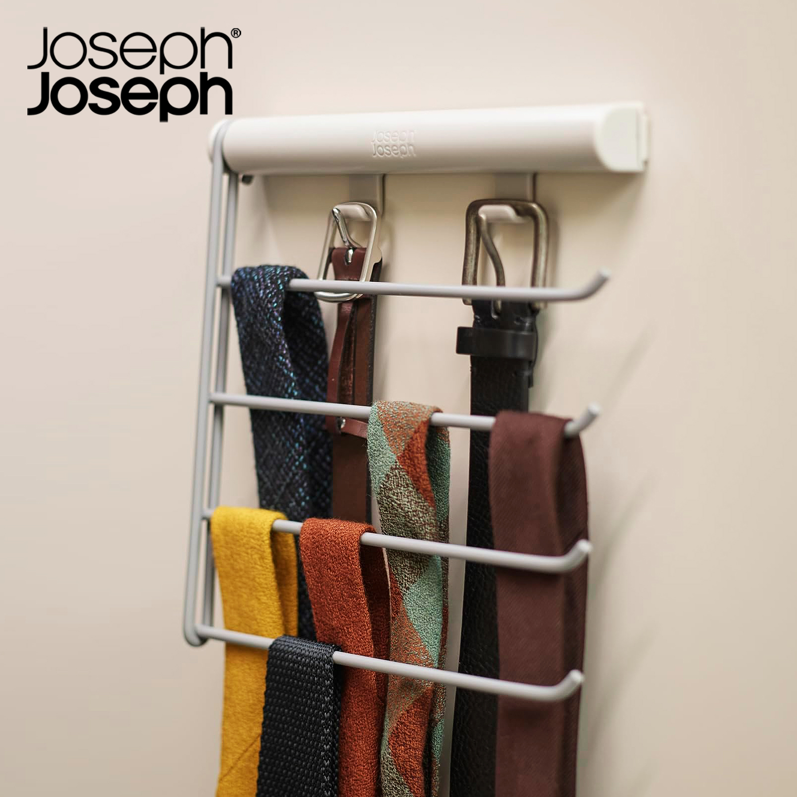 英国Joseph免打孔领带收纳架