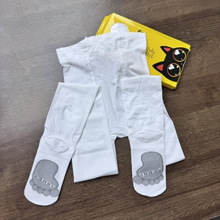 女童舞蹈袜春夏薄款专用练功袜白色打底裤专业跳舞袜儿童