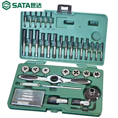世达40件 32件高速钢粗牙丝锥钣牙组套50451 50452 丝锥组套50453