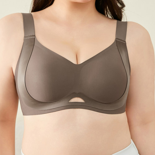 加大码加肥胖MM无痕一片式三扣薄