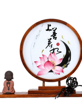 台灯佛像照明创意摆件