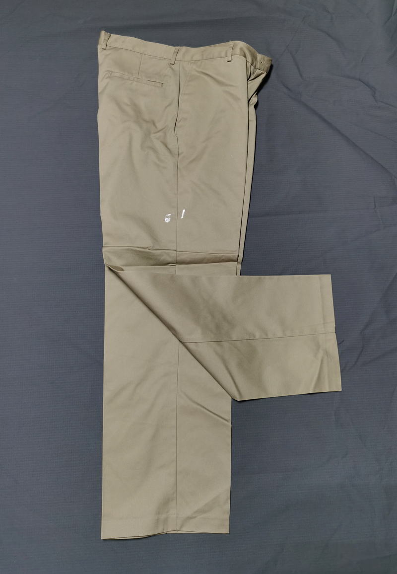 特价欧美厚款秋冬直筒休闲裤男士工装裤制服裤卡其色