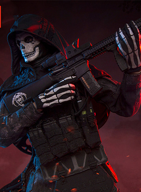 JEU【现货】Flagset 1/6手办兵人模型 73043末日战争系列死神幽灵