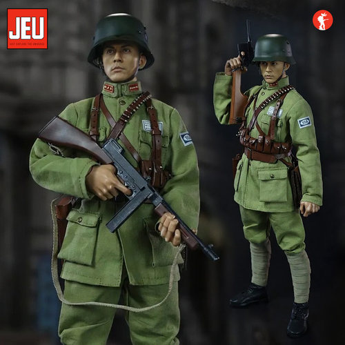 JEU预售定金 MINITIMES抗战英雄可动人偶 1/6手办兵人模型M053