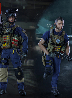 JEU 现货 MINITIMES1/6兵人手办模型141特遣队肥皂M051可动人偶