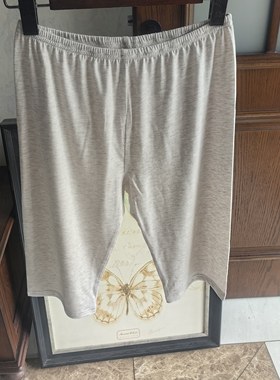 天丝羊毛5分加档打底裤女士舒适弹性大睡裤居家