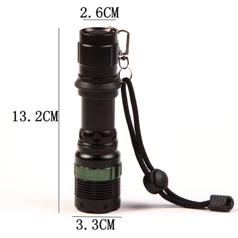 强光迷你aaa18650手电筒包邮特价