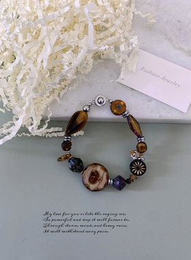 一勺盐.原创设计小众轻奢高级感进口串珠手串