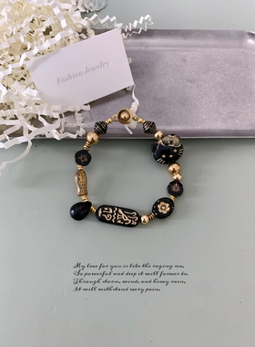 一勺盐.原创设计小众不撞款kitty轻奢手链