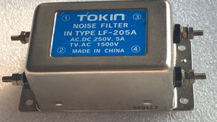 205A 拆机TOKIN 250V made 电源滤波器LF china