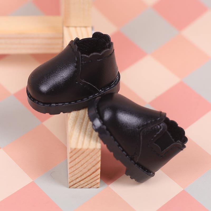 thumbnail for 10cm leather shoes, baby clothes, canvas shoes, cotton dolls, antique boots, accessories, white sneakers, small white shoes, casual shoes