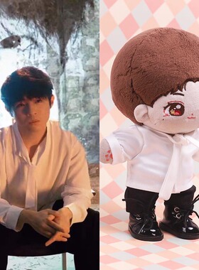 Mirror娃衣陳卓賢IAN20cm擁抱後的歌新歌MV同款應援公仔娃衣衣服