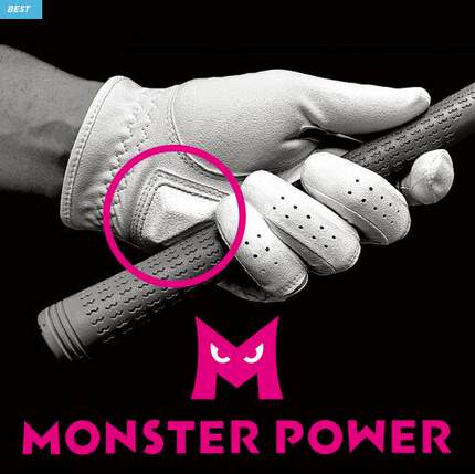 高尔夫球手套韩国代购MonsterPower男女双手增加握力稳定防滑