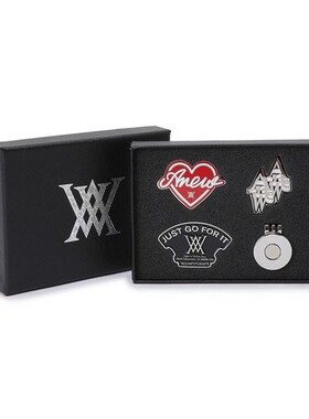 ANEW韩国正品代购男女通用高尔夫Hipster球标记马克marker礼盒