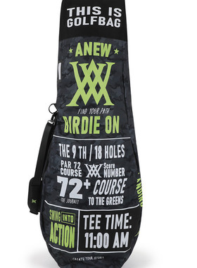 韩国正品ANEW标志图案高尔夫25年新款折叠航空包托运球包套防尘罩