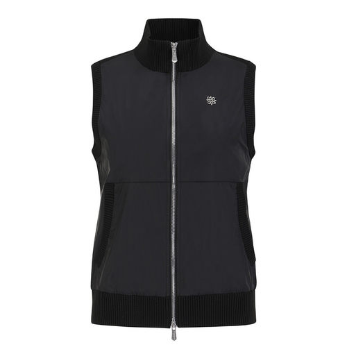 26年春夏女士韩国代购standrews高尔夫球服立领休闲拉链运动马甲