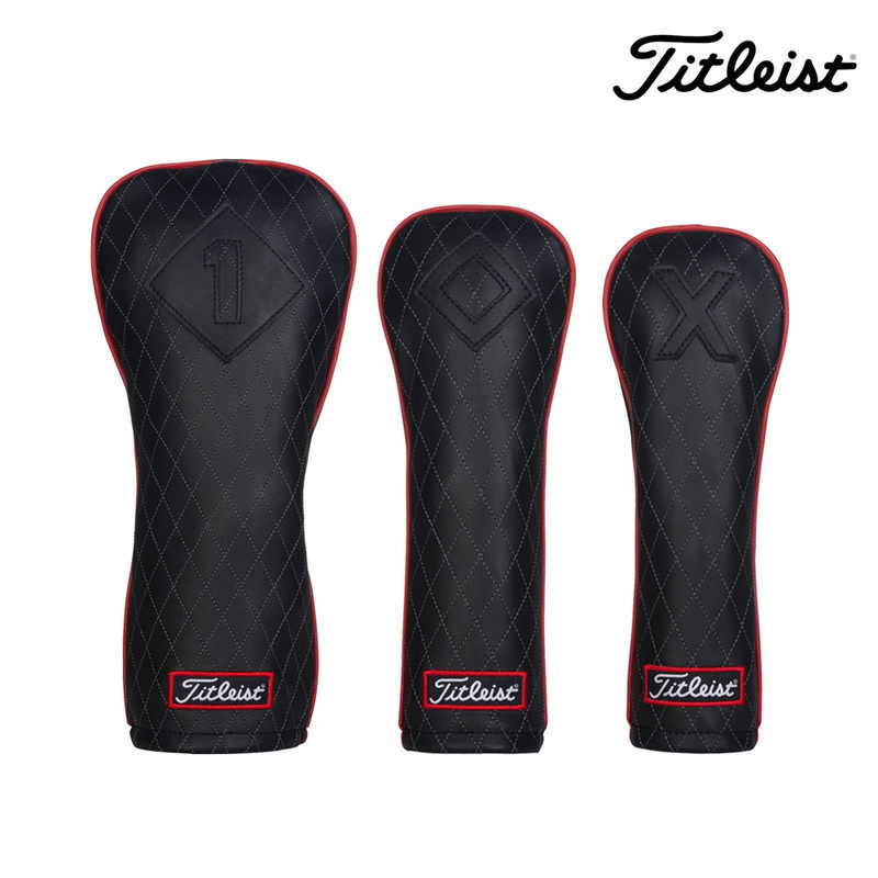 Titleist韩国正品代购高尔夫球杆保护套一号木球道木铁道木杆头套