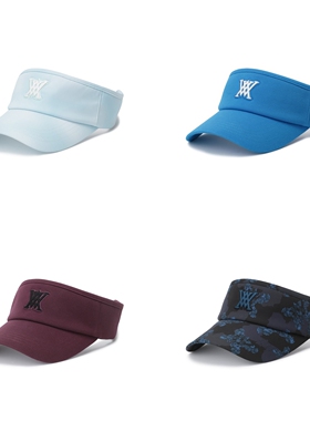 韩国代购ANEW高尔夫球帽25初秋男女款标志透气空顶帽遮阳板防晒帽