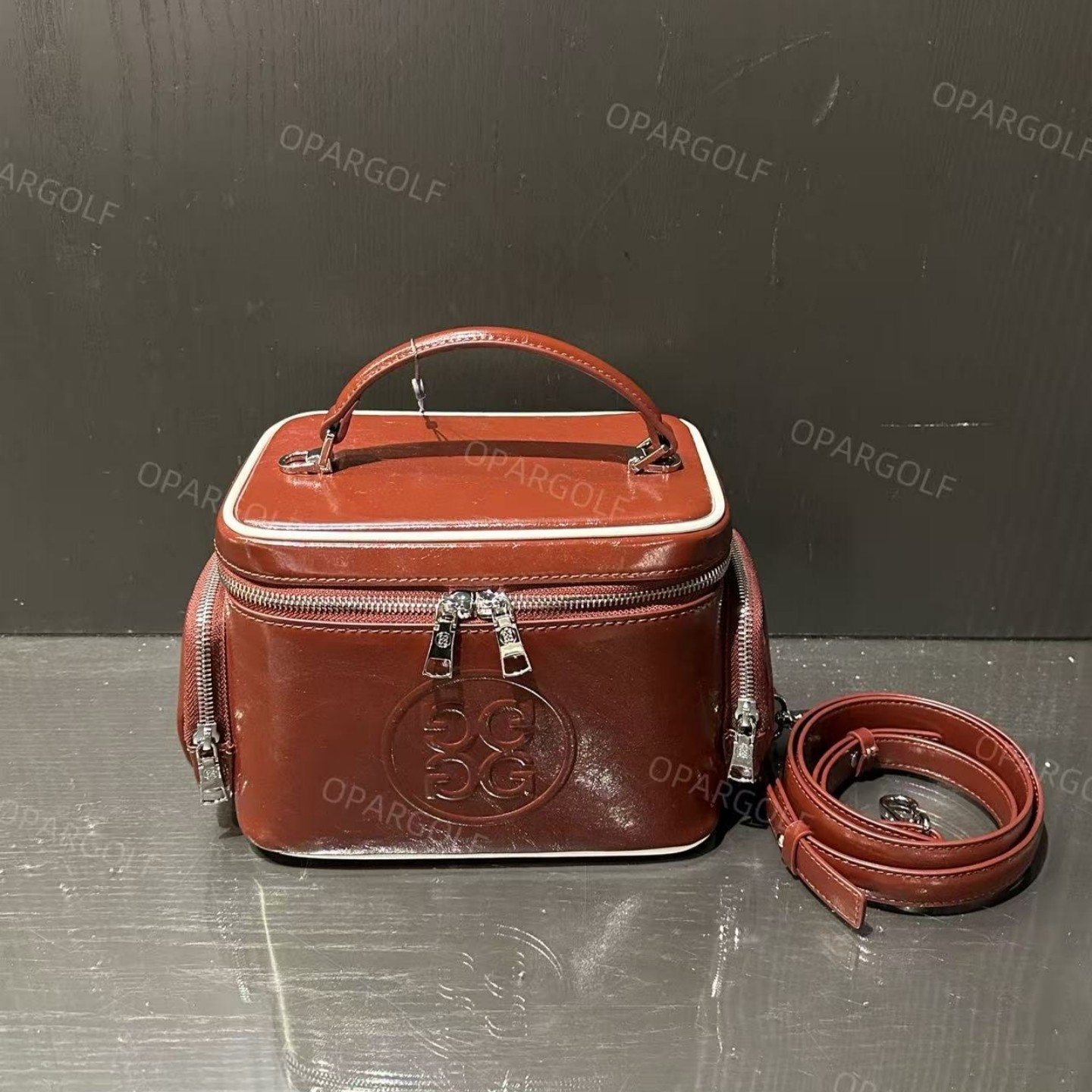 韩国正品代购G4高尔夫球包25女士新款时尚休闲单肩斜挎收纳手提包