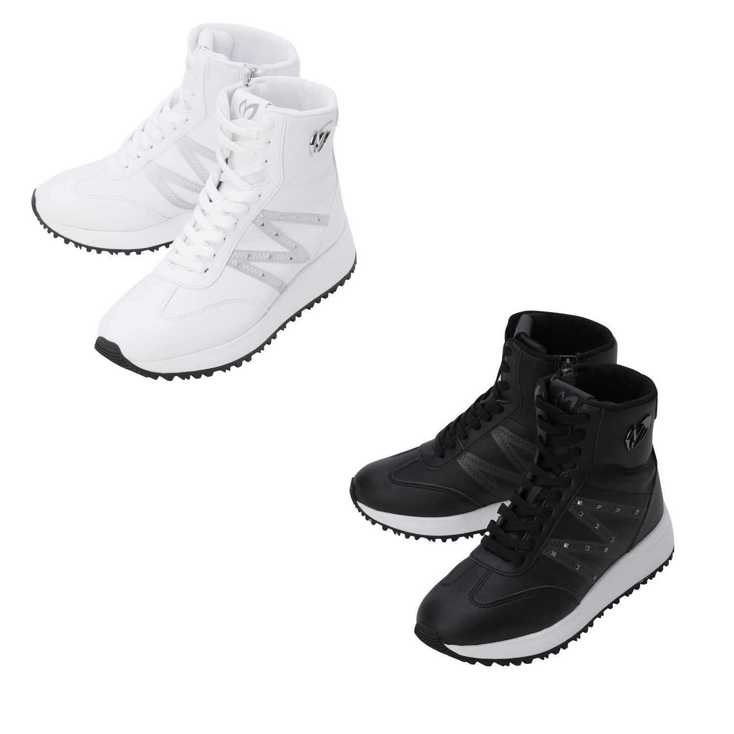 韩国代购master bunny高尔夫球鞋25女士新款高帮运动防滑休闲球鞋