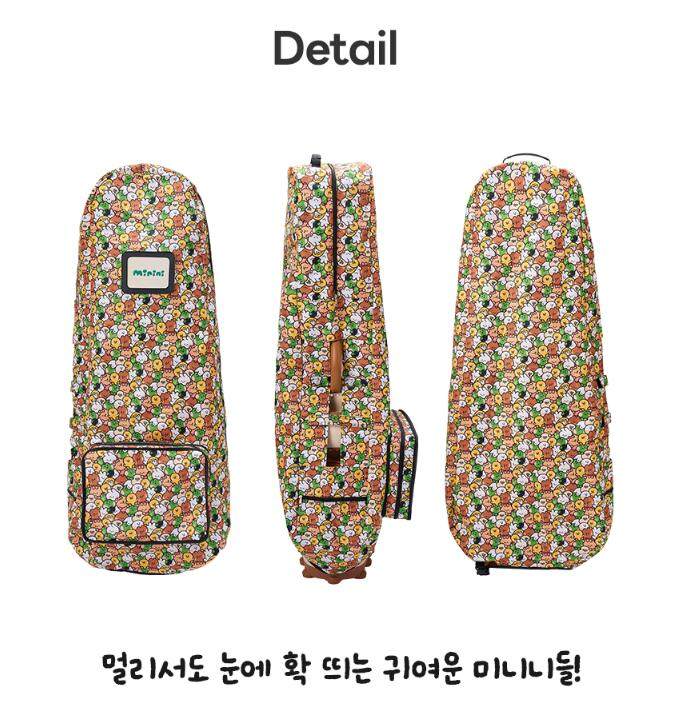 韩国代购LineFriends高尔夫球包航空罩防尘罩保护套Minini系列