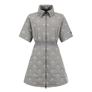 韩国代购MASTER BUNNY高尔夫球服装新款秋冬女士绗缝羽绒服连衣裙