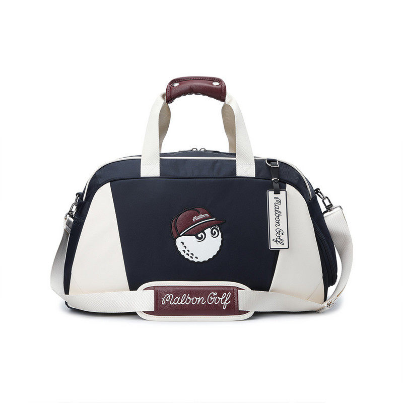 Malbon韩国正品代购男女高尔夫球包2026新款衣物收纳包单肩旅行包
