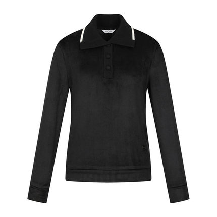 PING韩国正品代购女士高尔夫球服装女秋冬内搭熔结竖纹领长袖T恤