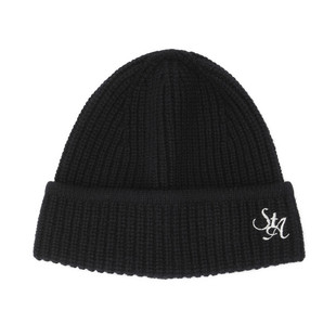 STANDREWS韩国代购男女通用高尔夫冬季帽子保暖STA亮片刺绣针织帽