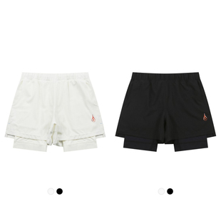 韩国代购 ROND&DÉMARRER高尔夫球服25初秋男运动网状层叠5英寸短裤