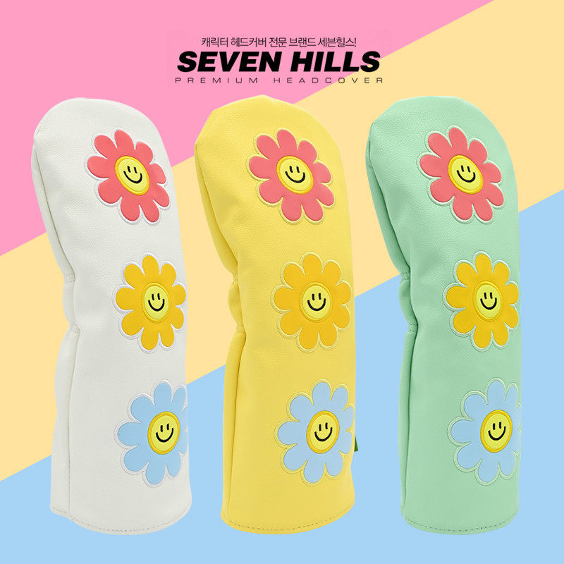SEVENHILLS韩国正品代购高尔夫球杆头保护套一号木球道木铁木杆