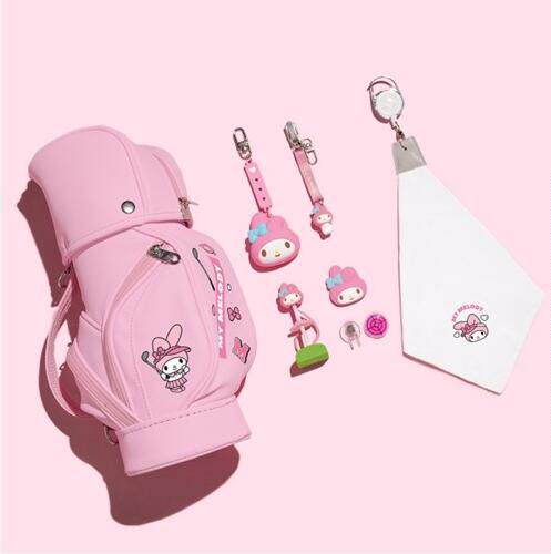 韩国代购SANRIO三丽鸥可爱库洛米高尔夫球包收纳女生礼物套装礼盒