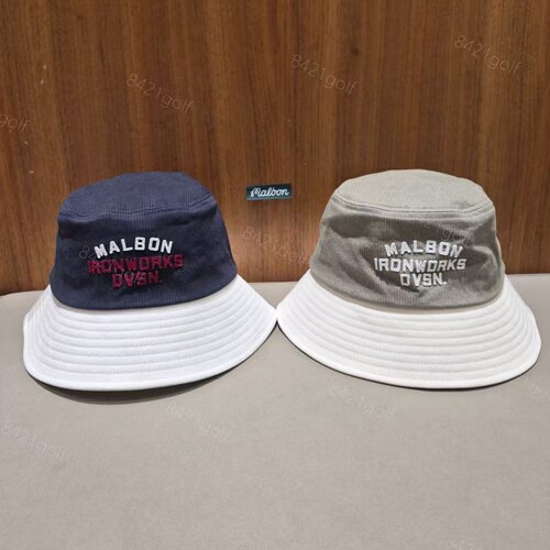 韩国代购malbon高尔夫球帽26男女通用春夏百搭遮阳透气运动渔夫帽