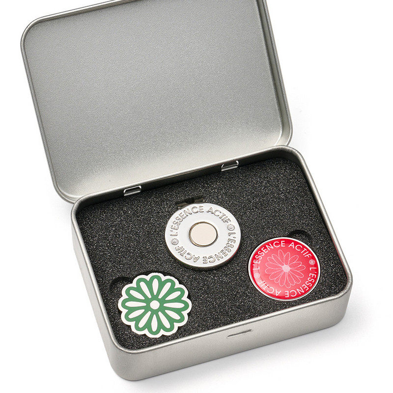 韩国正品代购MardiMercredi高尔夫配件25通用新款球标记马克帽夹