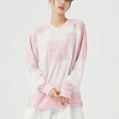 GOLDENBEAR 韩国正品代购女士高尔夫球服26新款网眼长袖T恤
