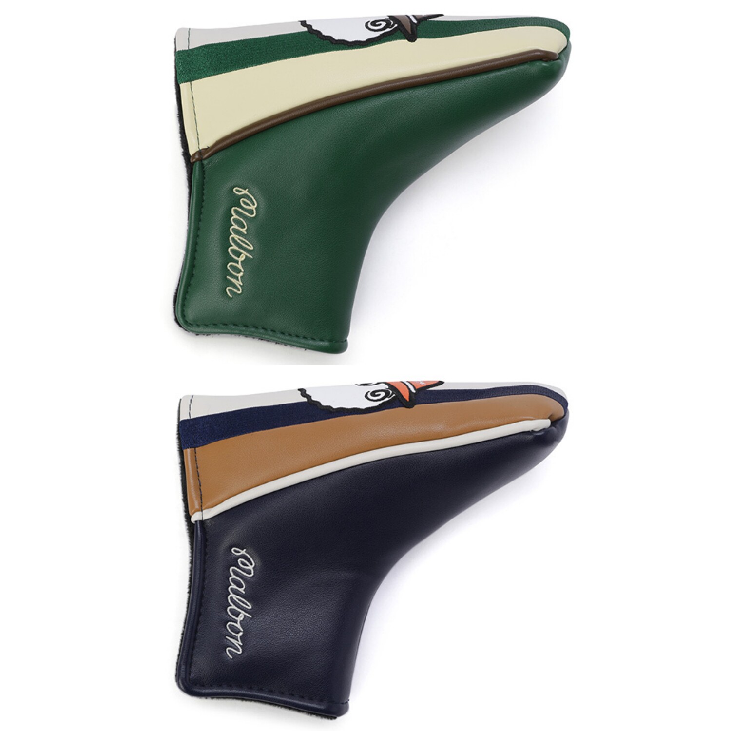 26春季男女款韩国代购Malbon高尔夫球杆套标志配色T型推杆保护套