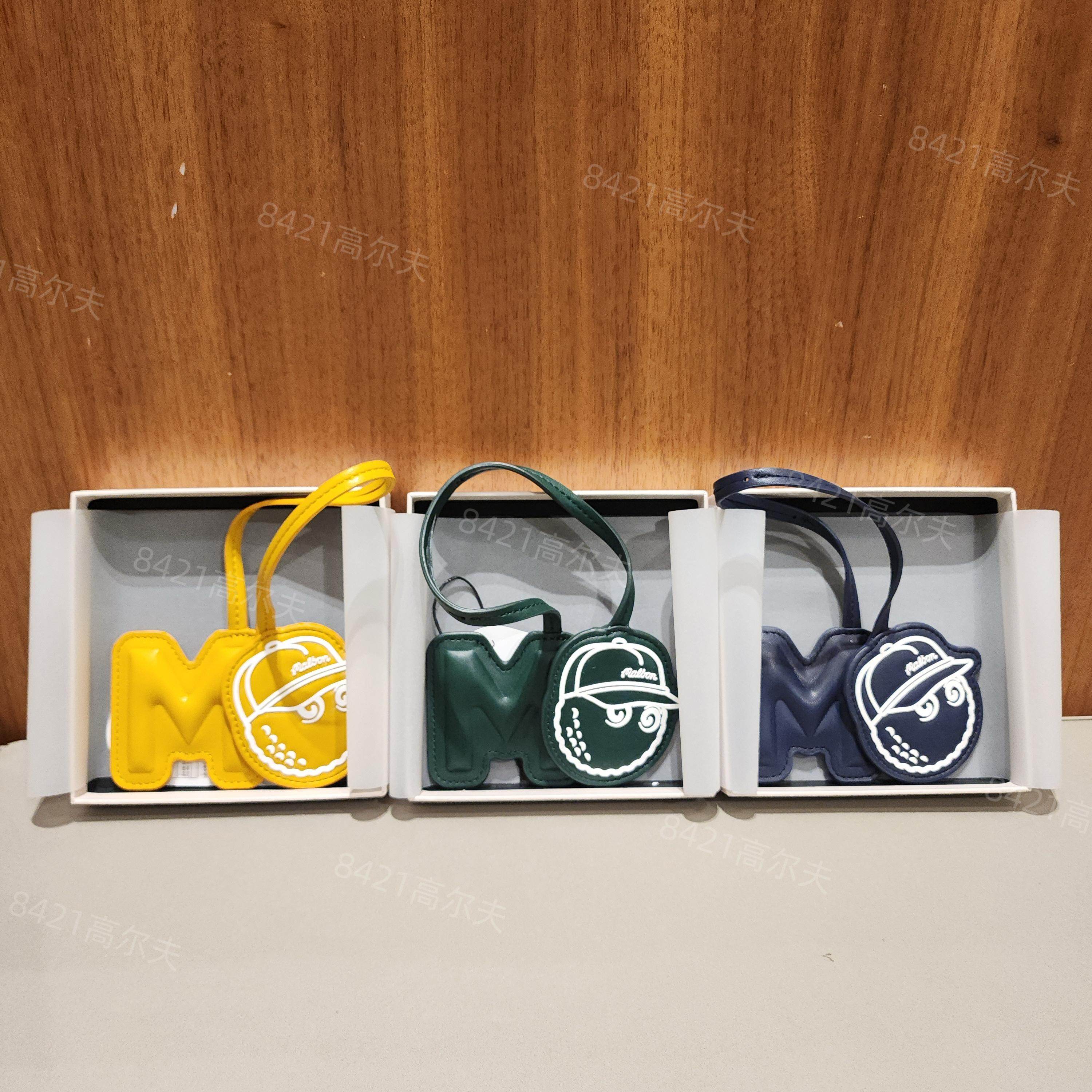 韩国正品代购Malbon新款高尔夫球包挂件配饰通用新款时尚旅行挂牌