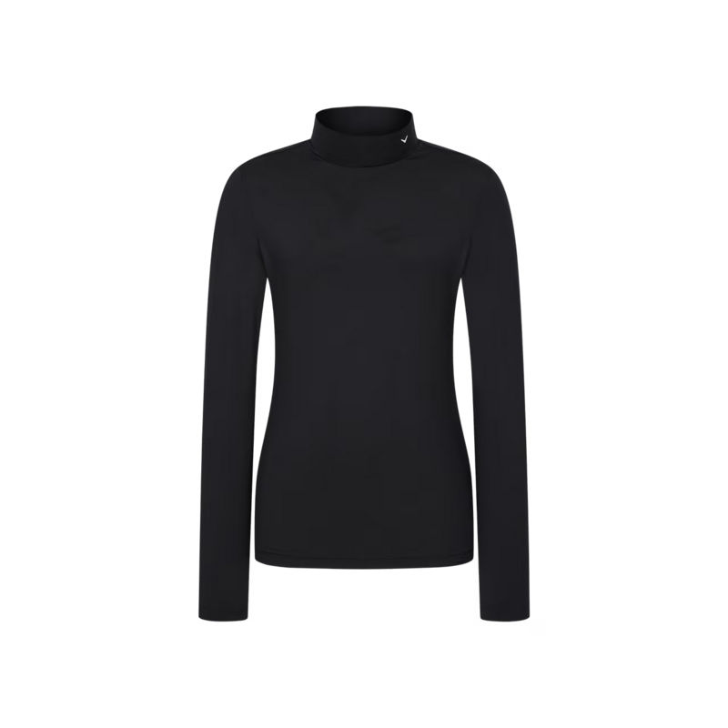 韩国代购CALLAWAY高尔夫球服25女秋冬休闲百搭舒适立领打底衫T恤