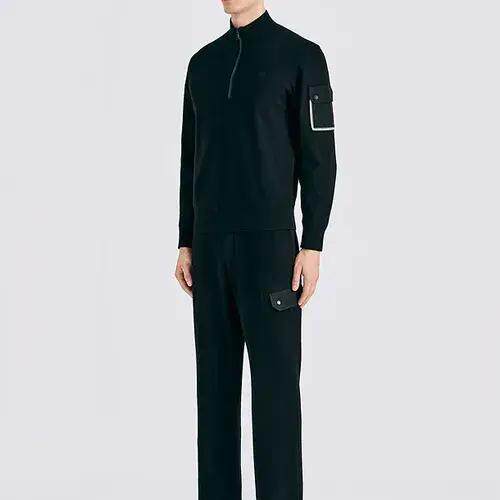 G4 韩国正品男士高尔夫球服2026新款秋冬防风半高领毛衣