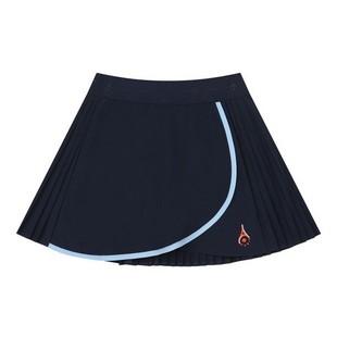 韩国代购 线条网球运动短裙 ROND&DÉMARRER高尔夫球服25女士新时尚