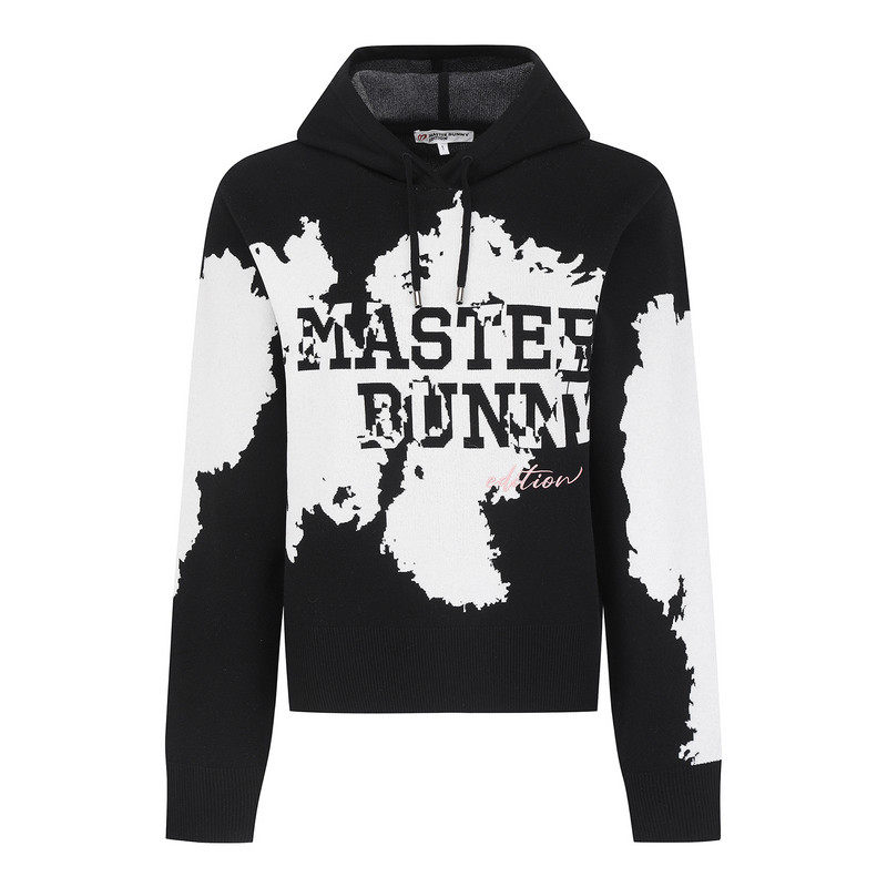 韩国代购MASTERBUNNY高尔夫球服26年早春女士休闲提花连帽针织衫,运动服/休闲服装,高尔夫球服,淘宝优惠券,粉丝福利购,淘宝优惠卷