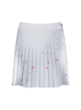 韩国正品代购ANEW高尔夫球服25女士新款百搭时尚渐变图案百褶裙