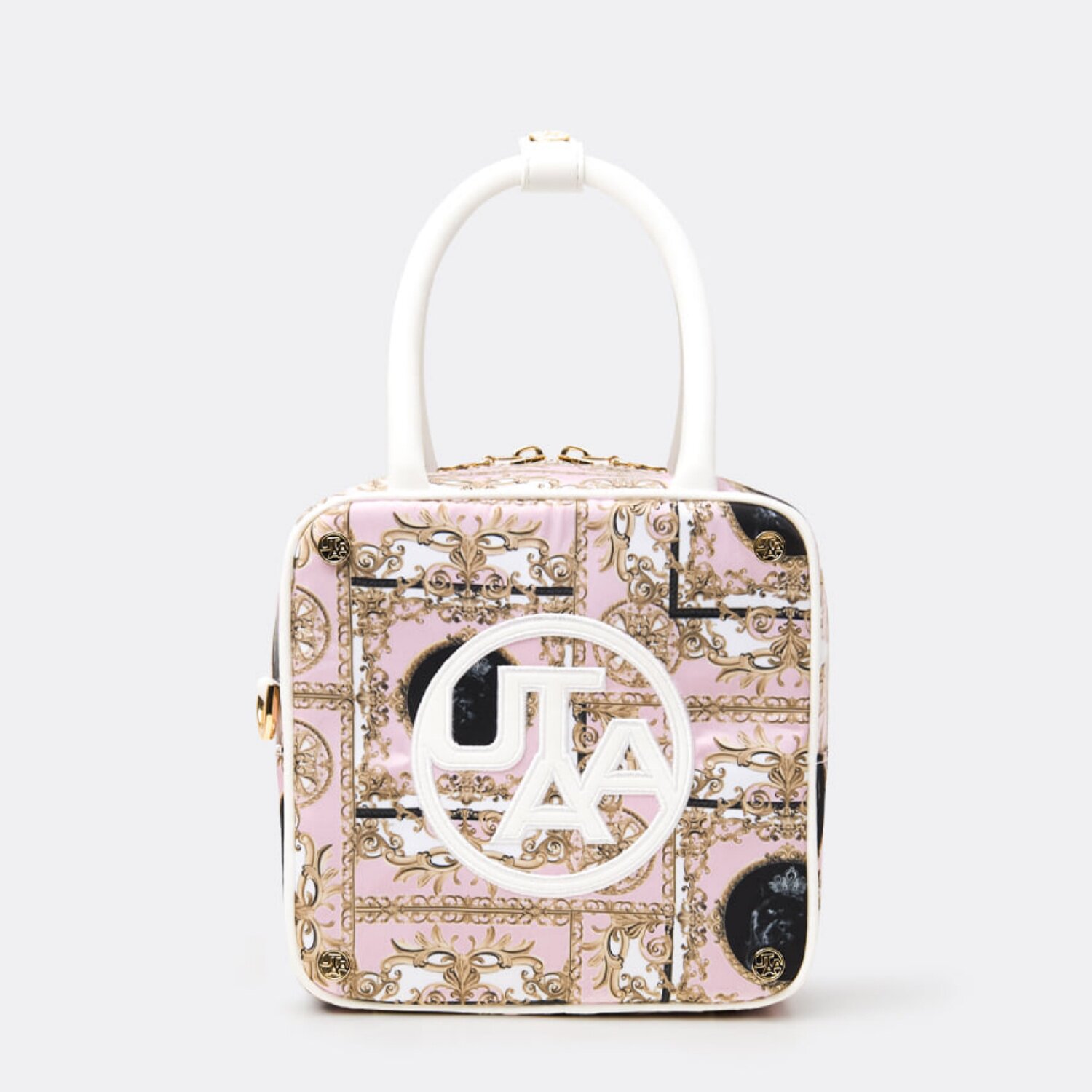 韩国代购UTAA高尔夫球包26年春季男女标志图案时尚便携立体手提包