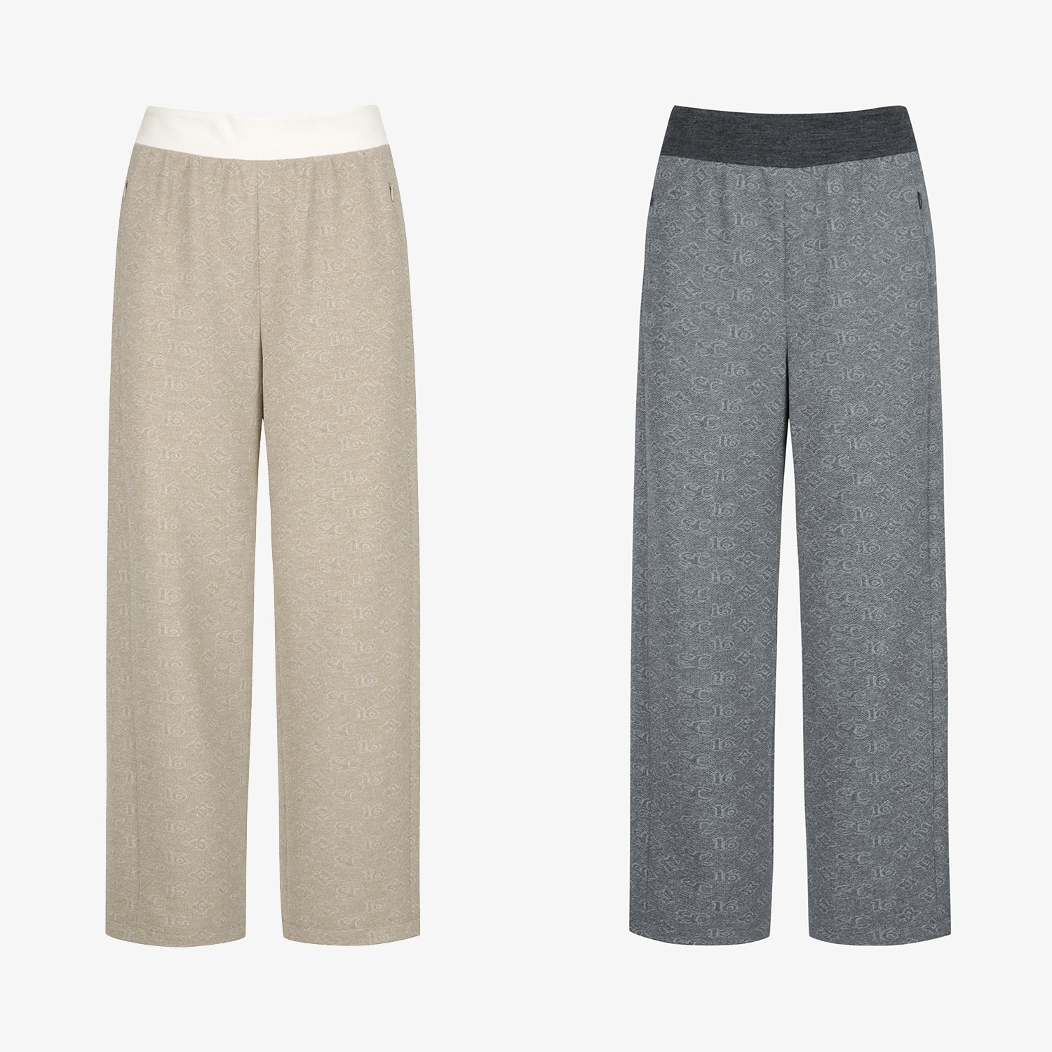 25秋季女士韩国代购SOUTHCAPE高尔夫球服松紧腰舒适宽松阔腿长裤,运动服/休闲服装,高尔夫球服,淘宝优惠券,粉丝福利购,淘宝优惠卷