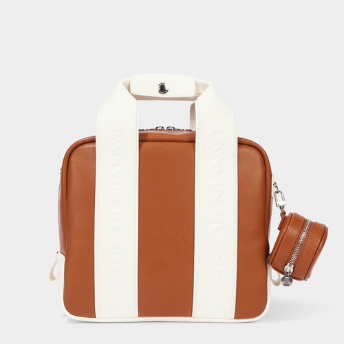 LANVINBLANC韩国正品代购女士高尔夫球包26新款皮革手提单肩包